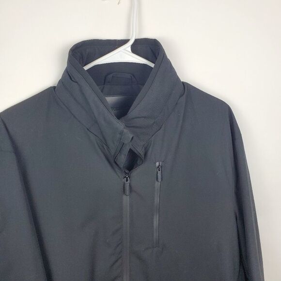 EMPORIO ARMANI Over Jacket Matrix Full Zip Up Out Pockets Lined Long Sleeve Mens - Picture 4 of 10